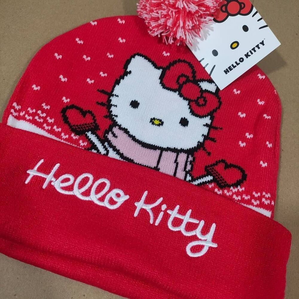 Hello Kitty Holiday Beanie -O - Picture 3 of 4